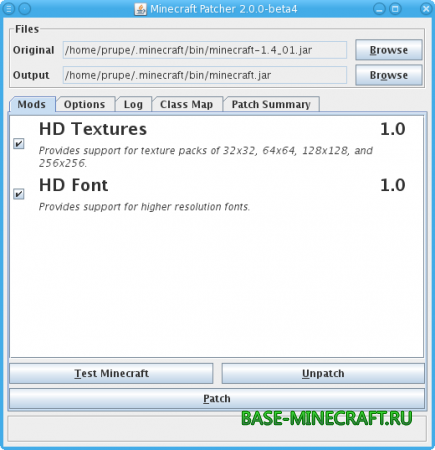 MCPatcher HD [1.5.0][1.5.1]